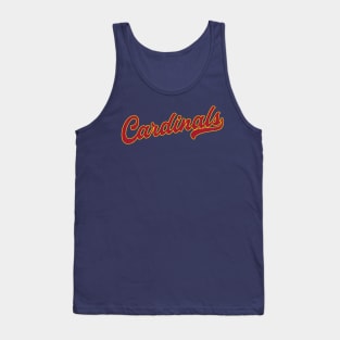 Cardinals Embroided Tank Top